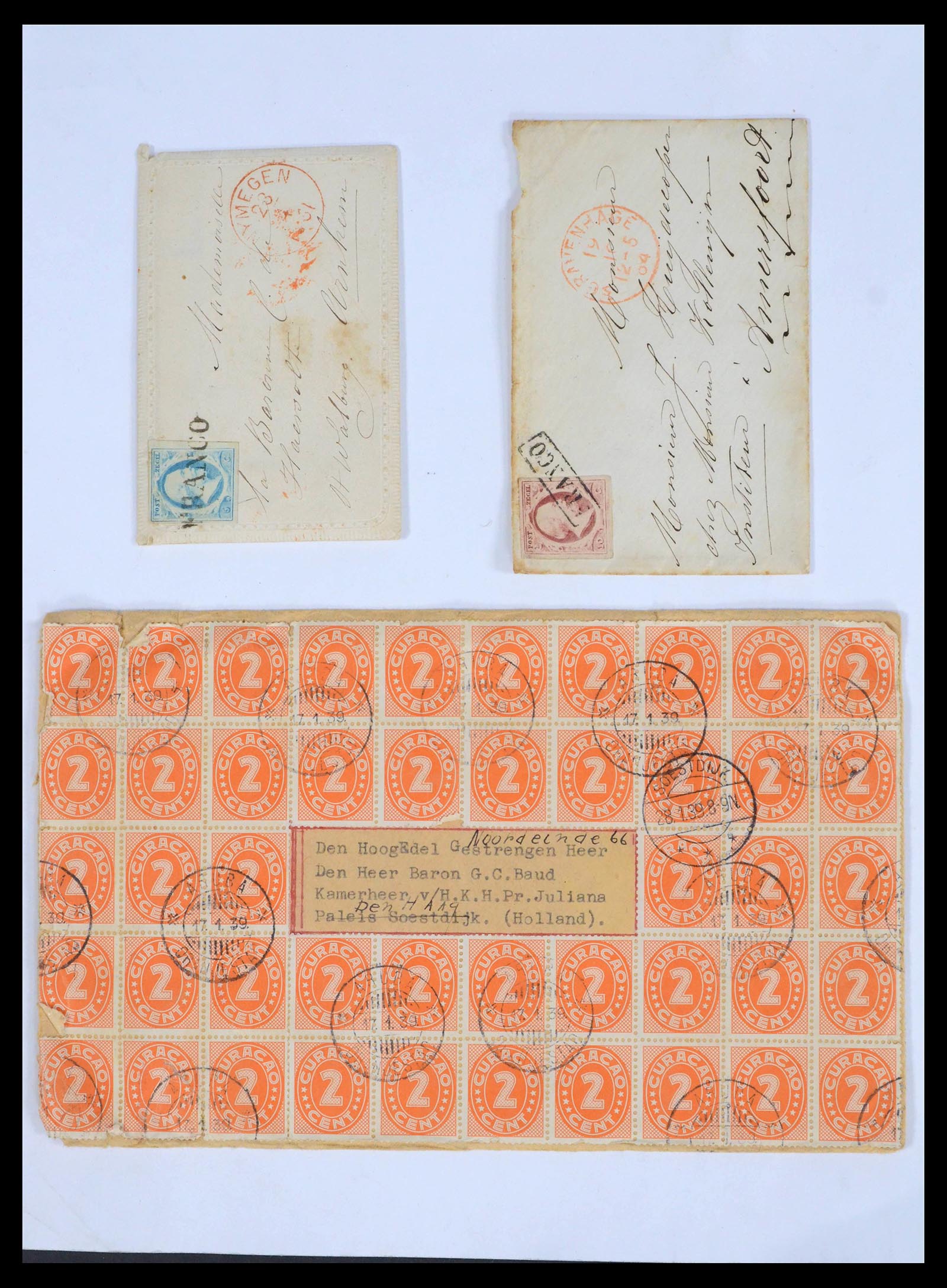 Lot 39622 Cover collection Netherlands and territories 1852-1962